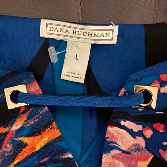 🎈Dana Buchman L Floral  Tunic - Picture 3 of 14